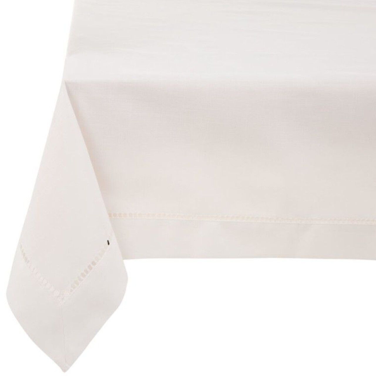Fata de masa Classical White, Ambition, 130x160 cm, poliester, alb - imagine 5